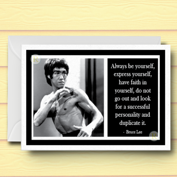 Bruce Lee Card